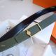 Brand new Copy Hermes 32mm Oscar Buckle & Green Black Reversible Belt (6)_th.jpg